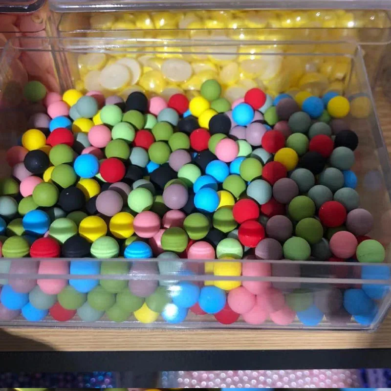 New Arrive 6mm 8mm 10mm 12mm Polymer Clay Beads  Round Loose Beads Mix Color For Jewelry Making with hole