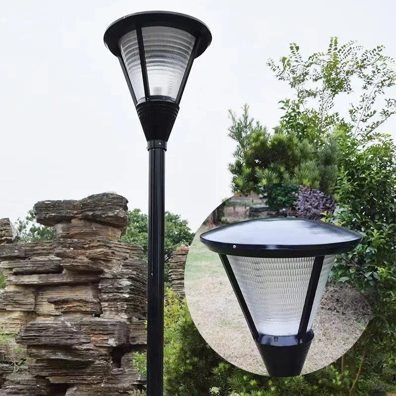 Modern Vintage Outdoor LED Pole Light 6M 5M 4M 3M Garden Top Post Street Lights 150W Waterproof Landscape Lighting