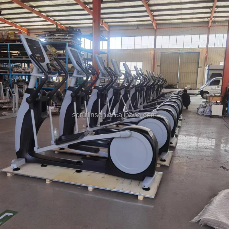 New Commercial Mirror Elliptical Machine fitness cardio equipment magnetic elliptical cross trainer