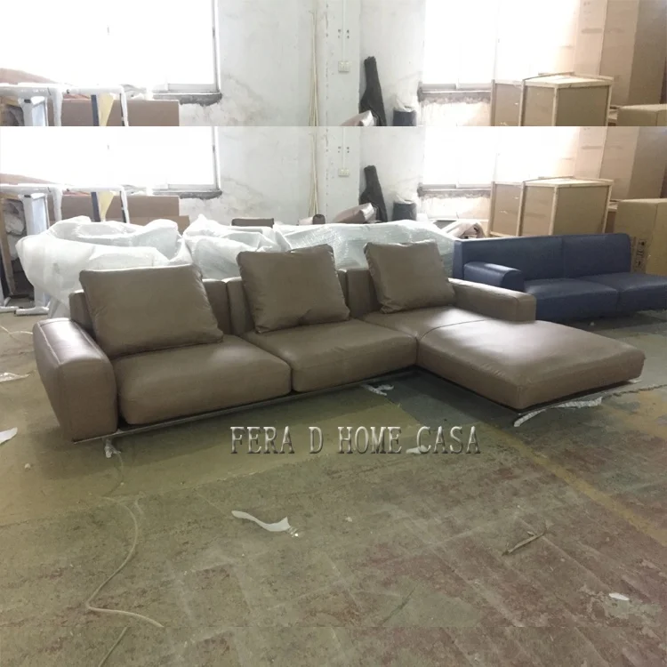 italy leather sofa set copy leather luxury 3 seater sofa