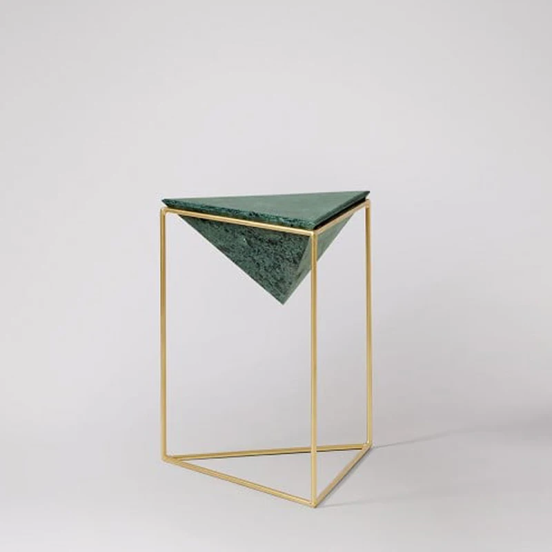 New Item Modern Luxury Marble Metal Coffee Table Simple Ins Creative Movable End Table for Living Room /Hotel Side Table