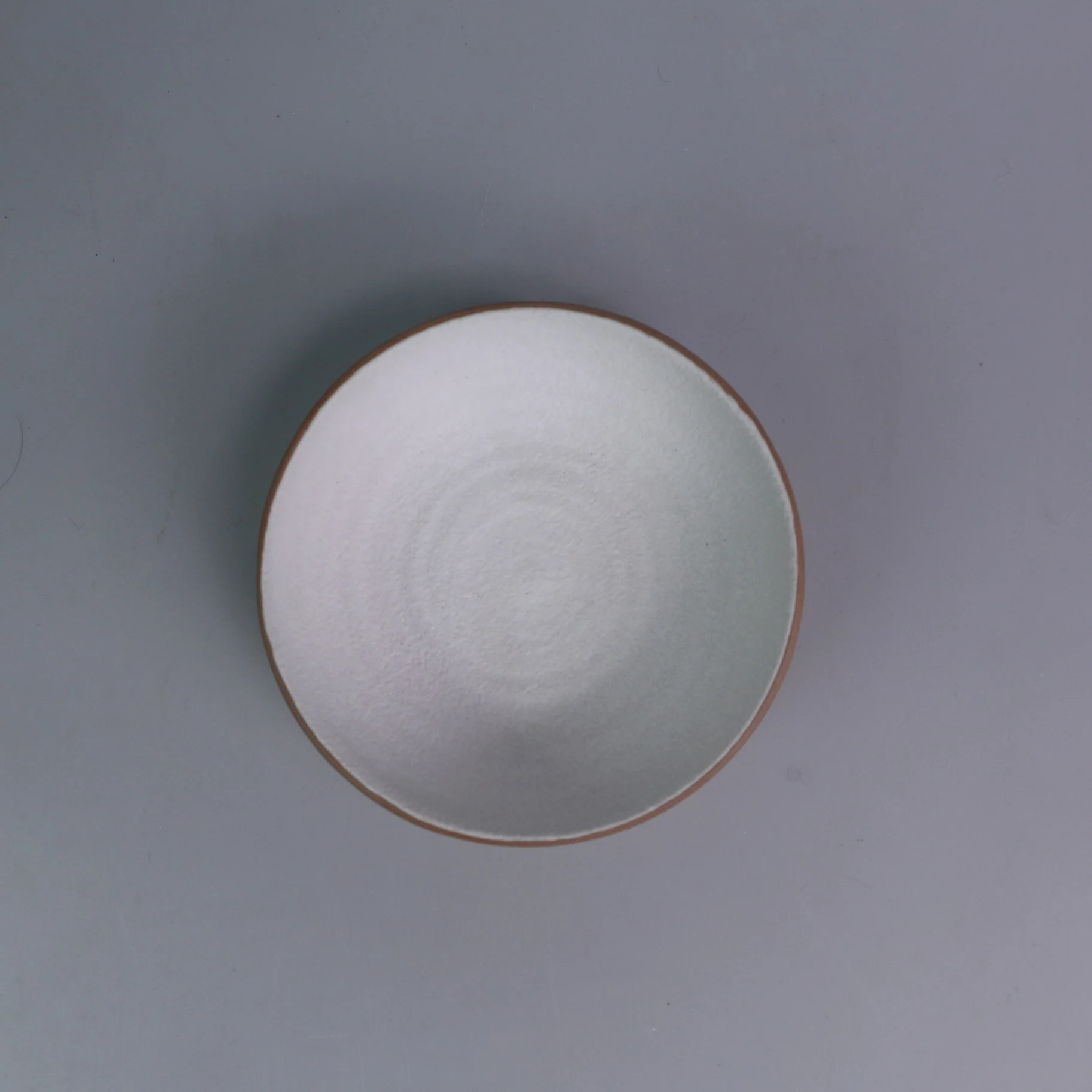 Restaurant ceramic round white soy sauce dish threaded creative tableware crockery restaurant supplies dinnerware set