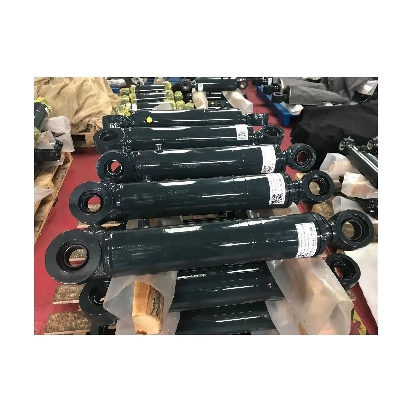 Factory best price hydraulic cylinder piston for 50 100 200 300 400 ton excavator Arm Boom Bucket Cylinder