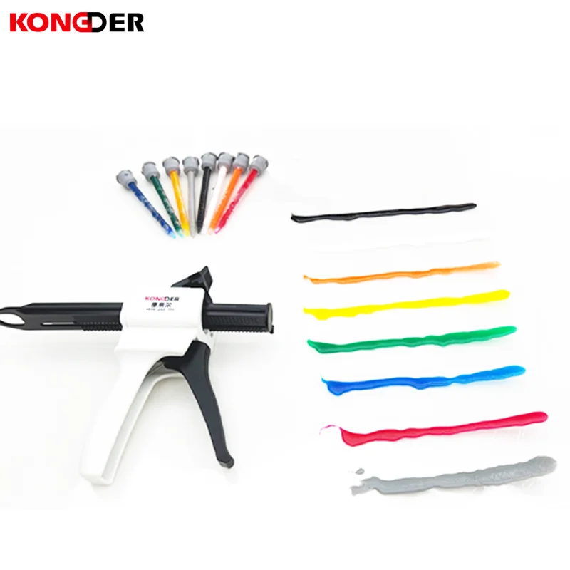 KONGDER 250ml Caulking Silicone Gun Construction Tools Glue Gun Adhesive Sealant The solid surface glue gun