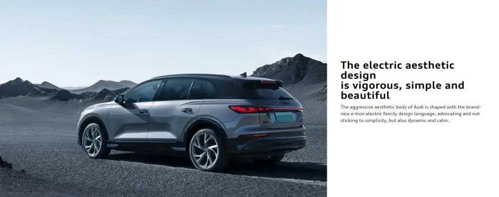 Luxurious Audi Q5 E-Tron Used Electrical Car High Speed New Energy Vehicle 4 Wheel Drive Pure Electric Car