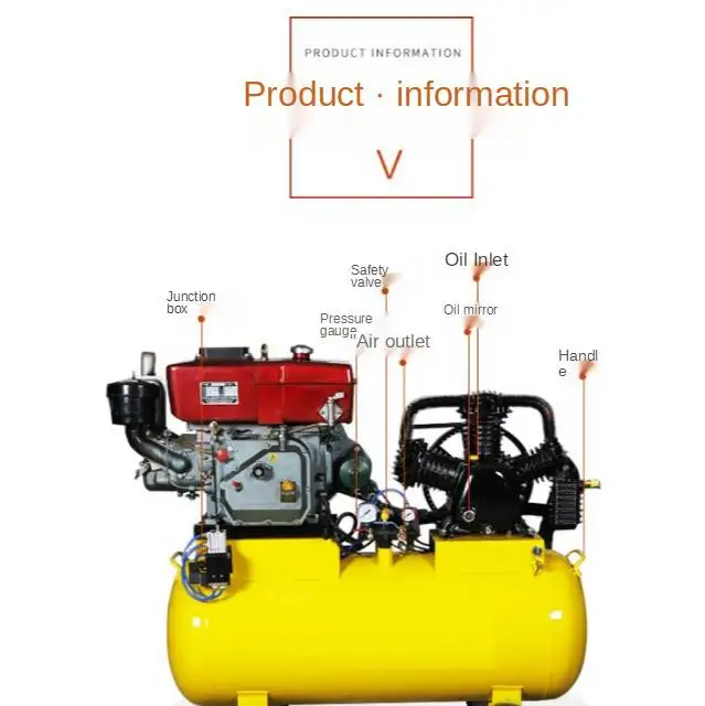 300bar High Pressure And Quality Air Compressor Form Hengda Made In China