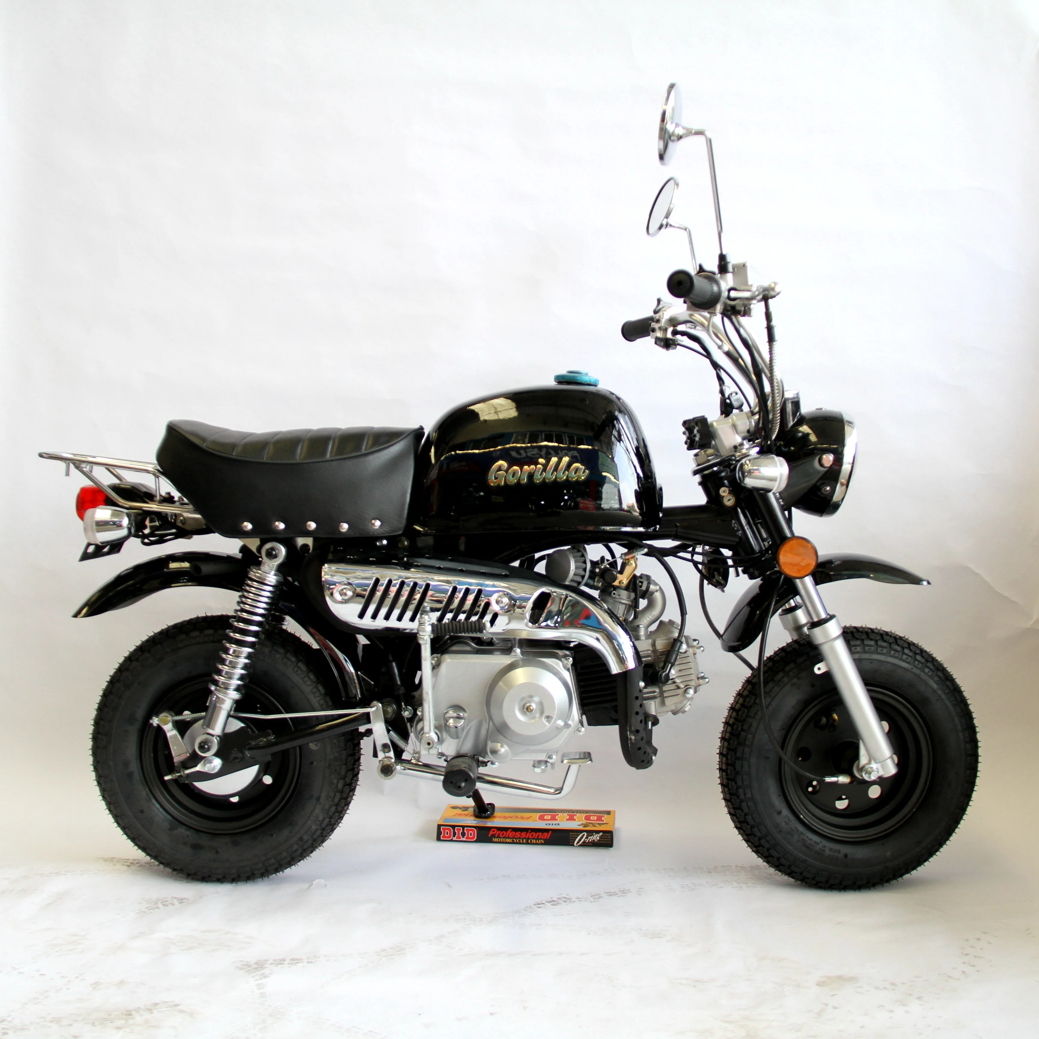 Super Retro Chinese Mini Gorilla 50CC Full Automatic Engine Motorcycle MONKEY Bike