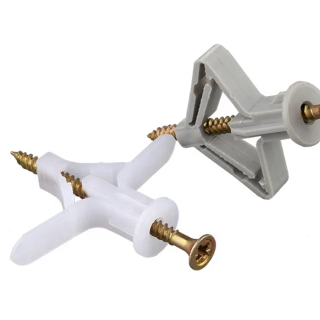 Aircraft Fixing Anchor With Nail Screw Concrete Anchors Butterfly Hollow Wall Anchor