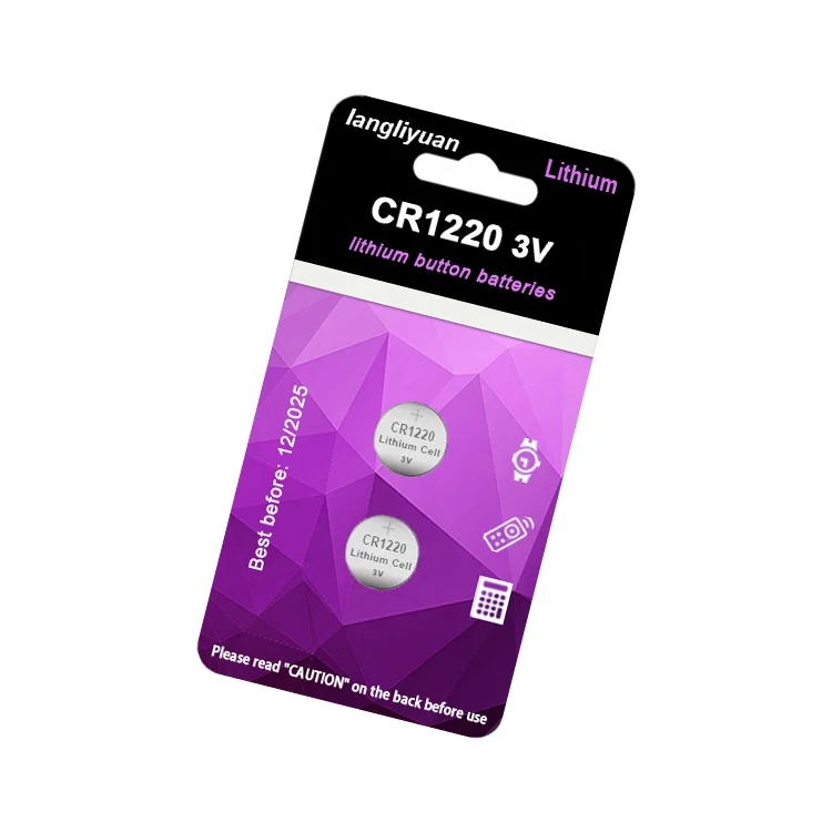 cr 1220 3v coin lithium button cell cr1220 batteries