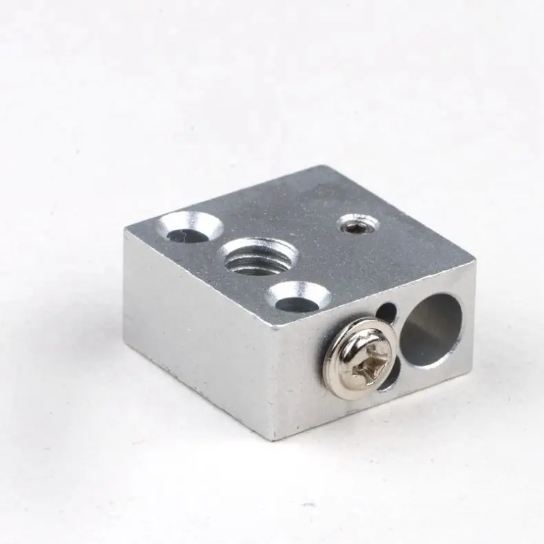 3D printer parts 20x20x10mm heat block for CR10 EXTRUDER hotend