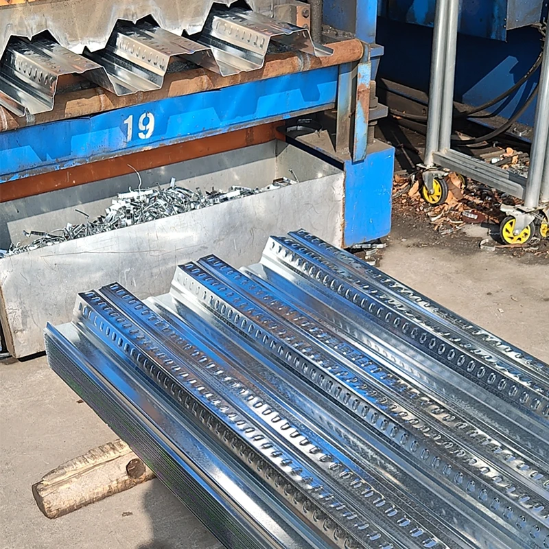 0.8mm Metal building Material Galvanized Flooring Slap Corrugated Decking Steel Sheet