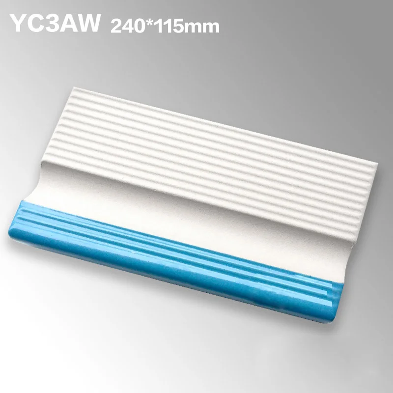 Top quality light blue ceramic swimming pool border tiles for pool coping
