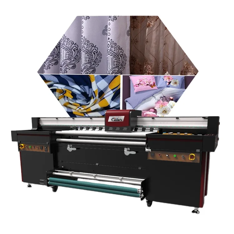 
direct textile flag banner fabric printing machine digital inkjet printer 4 pillow/bed sheet/curtain 