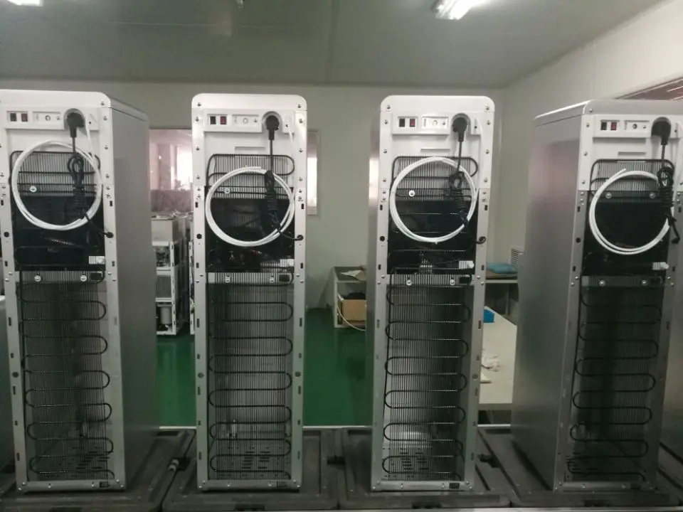 Vertical standing hot and cold Water Cooler water dispenser