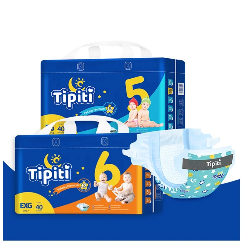 Best Selling Disposable Free Sample Ultra Thin Absorbent Pampering Baby Diaper Nappies In Bulk