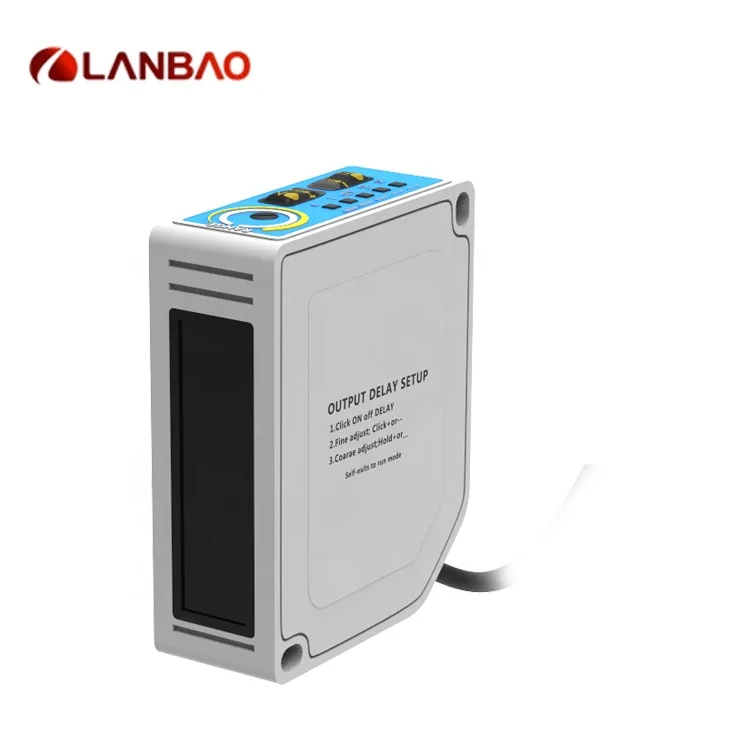 with background suppression photoelectric sensor 2 m position detection sensor IP67 Power transistors NPN + PNP 10-30VDC