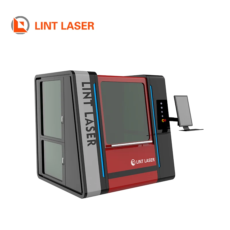 Mini Fiber laser cutter enclosed machine 6060 6090 1500w 2000w steel plate galvanized sheet cut 1390 1515 factory price