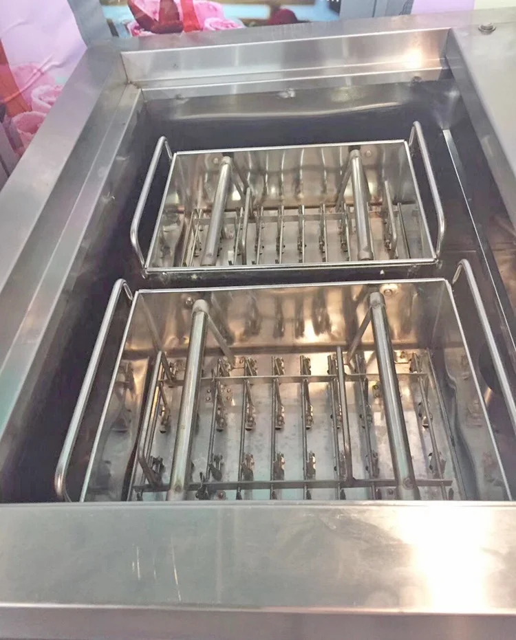 Китай (материк) мороженого машина по изготовлению мороженого с 2 формы кухонного комбайна Фруктового мороженого