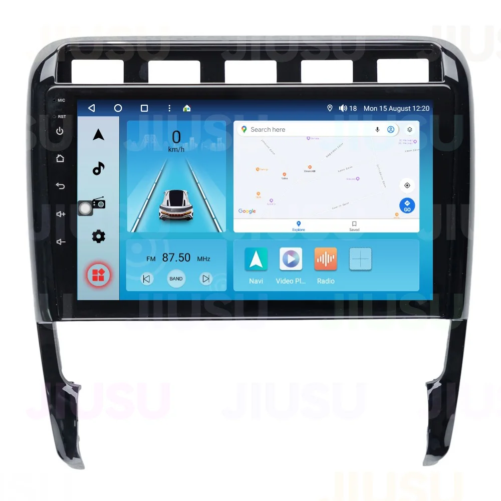 Автомагнитола на Android 12 GPS-навигация DVD-плеер стерео мультимедийная аудиосистема Для Porsche Cayenne 2002-2009 с Carplay DSP DAB