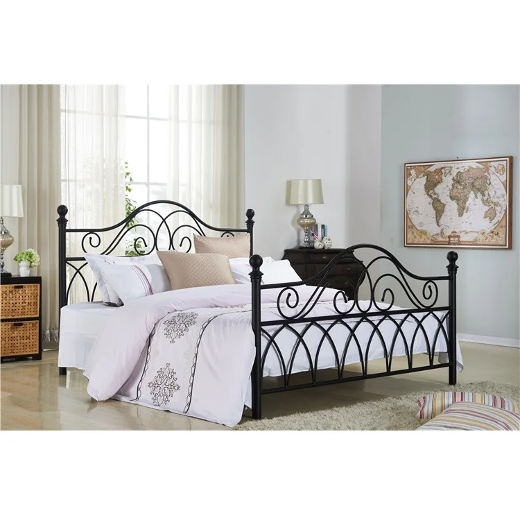 Bedroom furniture beds wrought iron bed cheap Iron bed