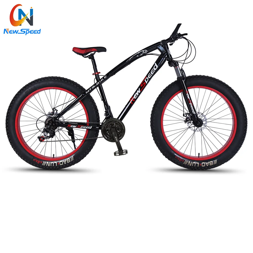 Cheap Wholesale 26 Inch 21 Speed Adult Aluminum Alloy Bicycle Cycles Fat Tire Bicycle Fat Bike Big Wheel Fat Cycle Snow Bike