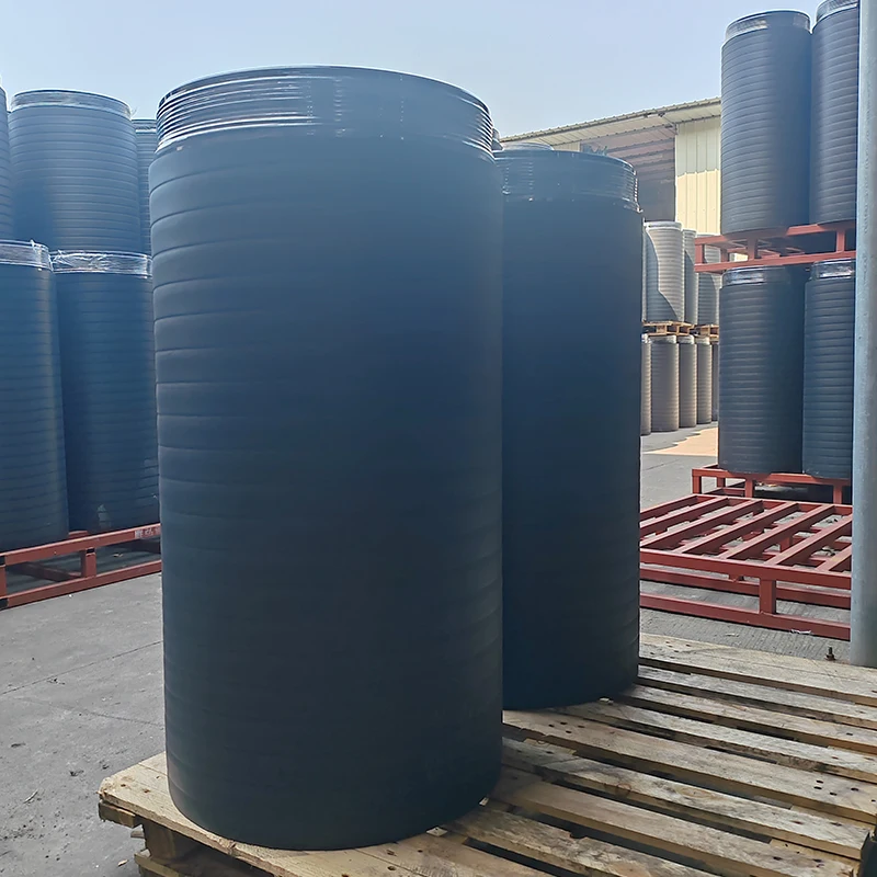Hdpe double SN8 600 мм Настенная гофрированная дренажная труба 200 Двухстенная