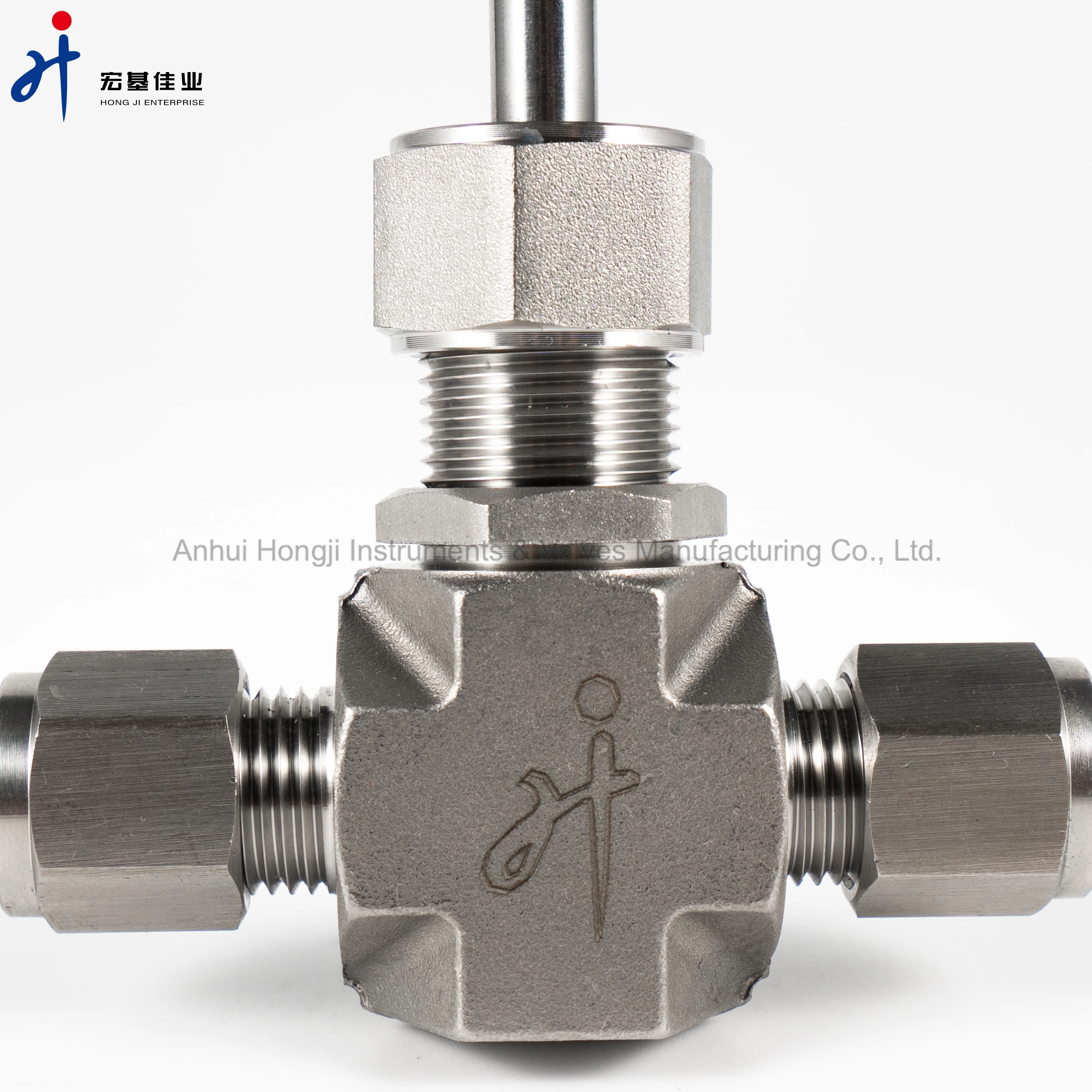316 1/2 Stainless Steel  Od Needle Valve Instrument Needle Valves for Oil Sampling System