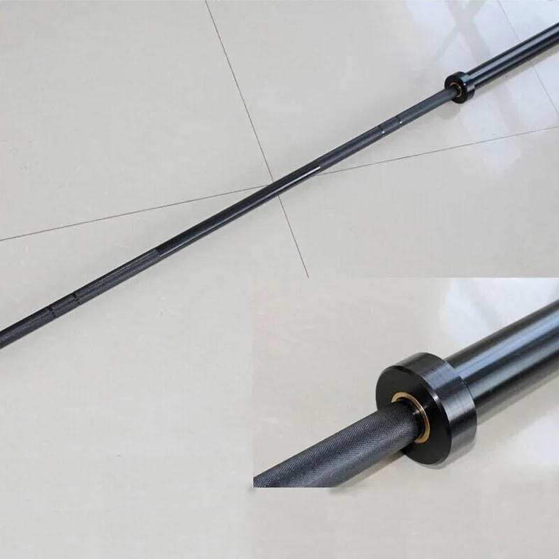 Factory Gym  weight bar standard barbell bar weightlifting and powerlifting  Black Oxide Barbell Bar For Training