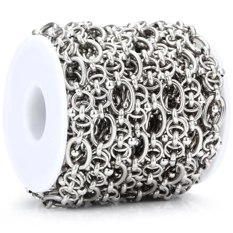 Personalized Popular New Creative DIY Handmade Chain Stainless Steel Necklaces For Men