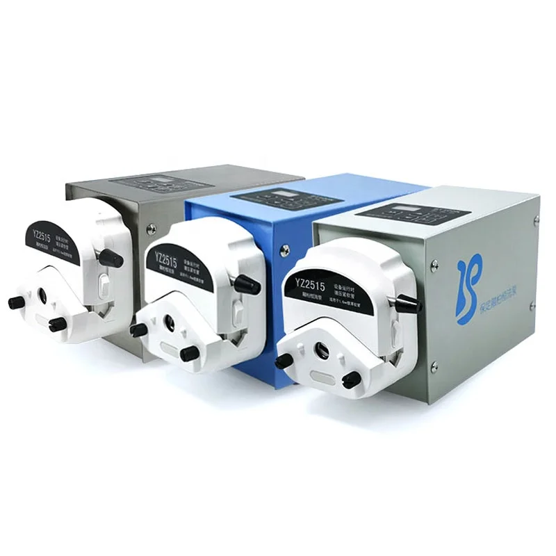 BT100 peristaltic pump, variable speed laboratory pump, laboratory precision pump, small hose pump, metering filling pump