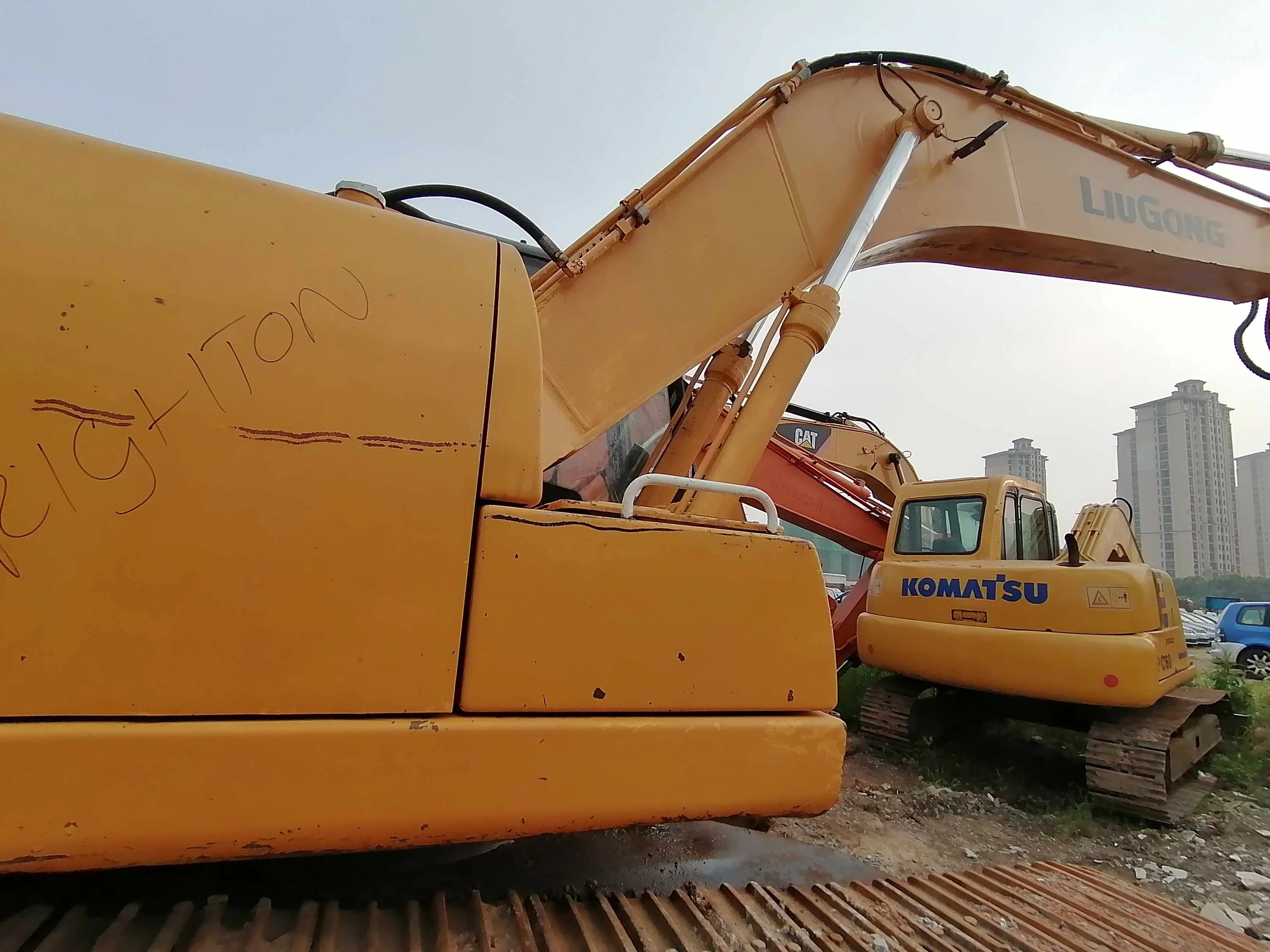 Китайский известный бренд 22 тонны б/у экскаватор liugong 922d 922 оборудование для заземления clg922d 922e