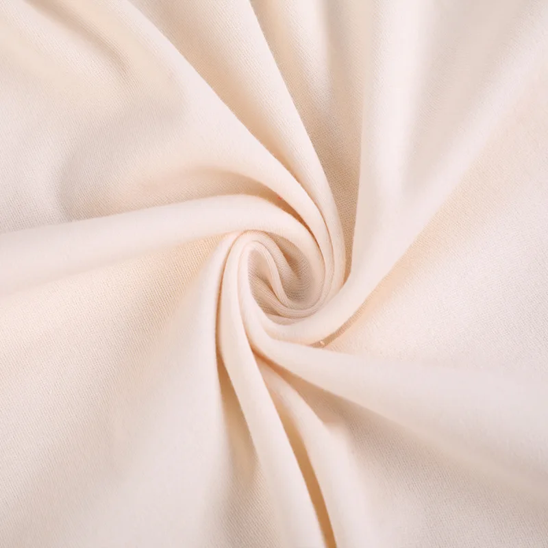 Environmental protection natural colored cotton child single jersey fabric for garment