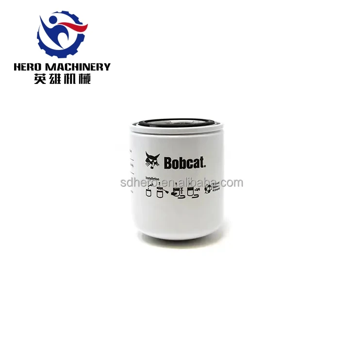 Original Bobcat Parts 6657635 Engine Oil Filters for Skid Steer Loaders 463 553 S100 S70 Excavator 425 428 E25 E26