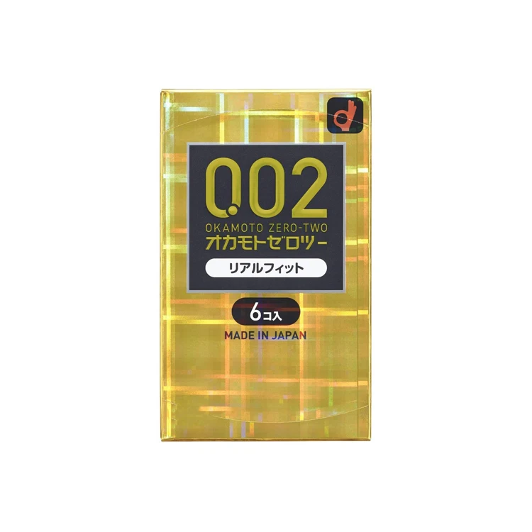 Japanese Okamoto comfortable 0.02 mm latest plain male condom