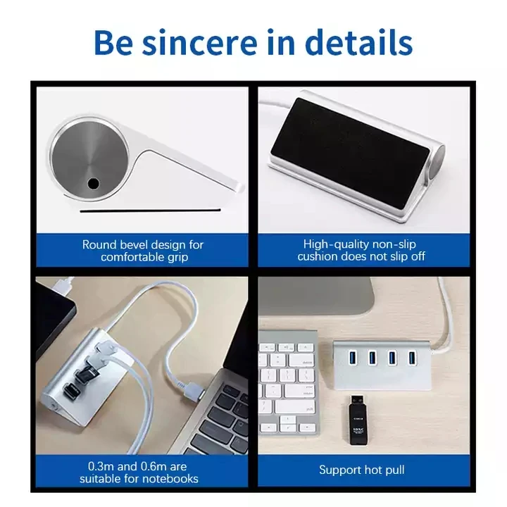 5 in1 4 порта USB 3 0 концентратор высокой скорости Гбит/с PD мм аудиоразъем драйвер-Бесплатная DC 5V