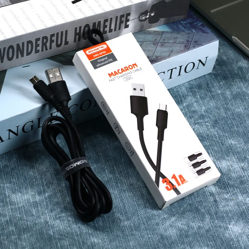 Macaron Color Usb Cables Fast Charging Data Cable 3.1A Wired Cable For Mobile Phone Accessories