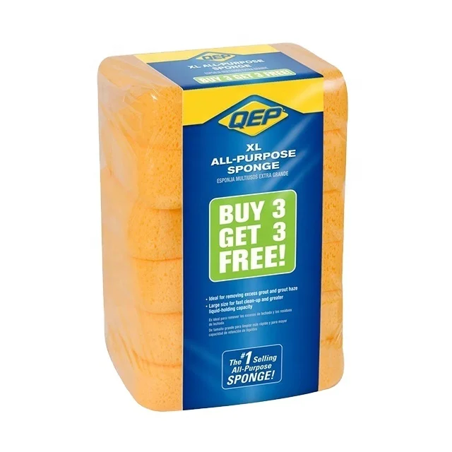 Hot Selling Cleaning Durable Tiling Sponge Grout Sponge Water Absorption Car Wash Scrub Sponge