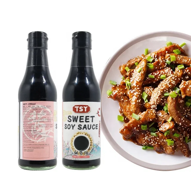 Tasty Brand Premium NON-GMO Flavored Wholesale Japanese Style Kecap Manis Sweet Soy Sauce