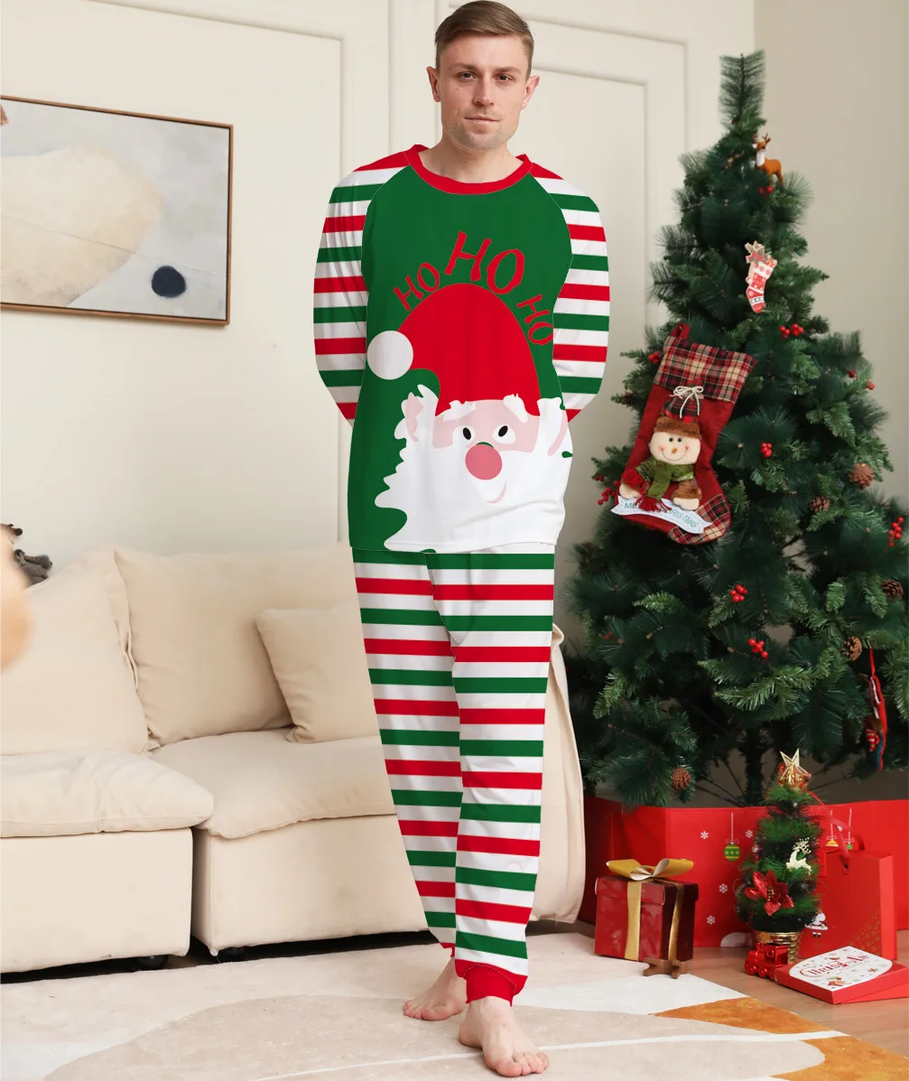 PASUXI Wholesale Christmas Pyjamas Sets Pjs Print Adult Onesie Kids Baby Clothes Matching Family Christmas Pajamas