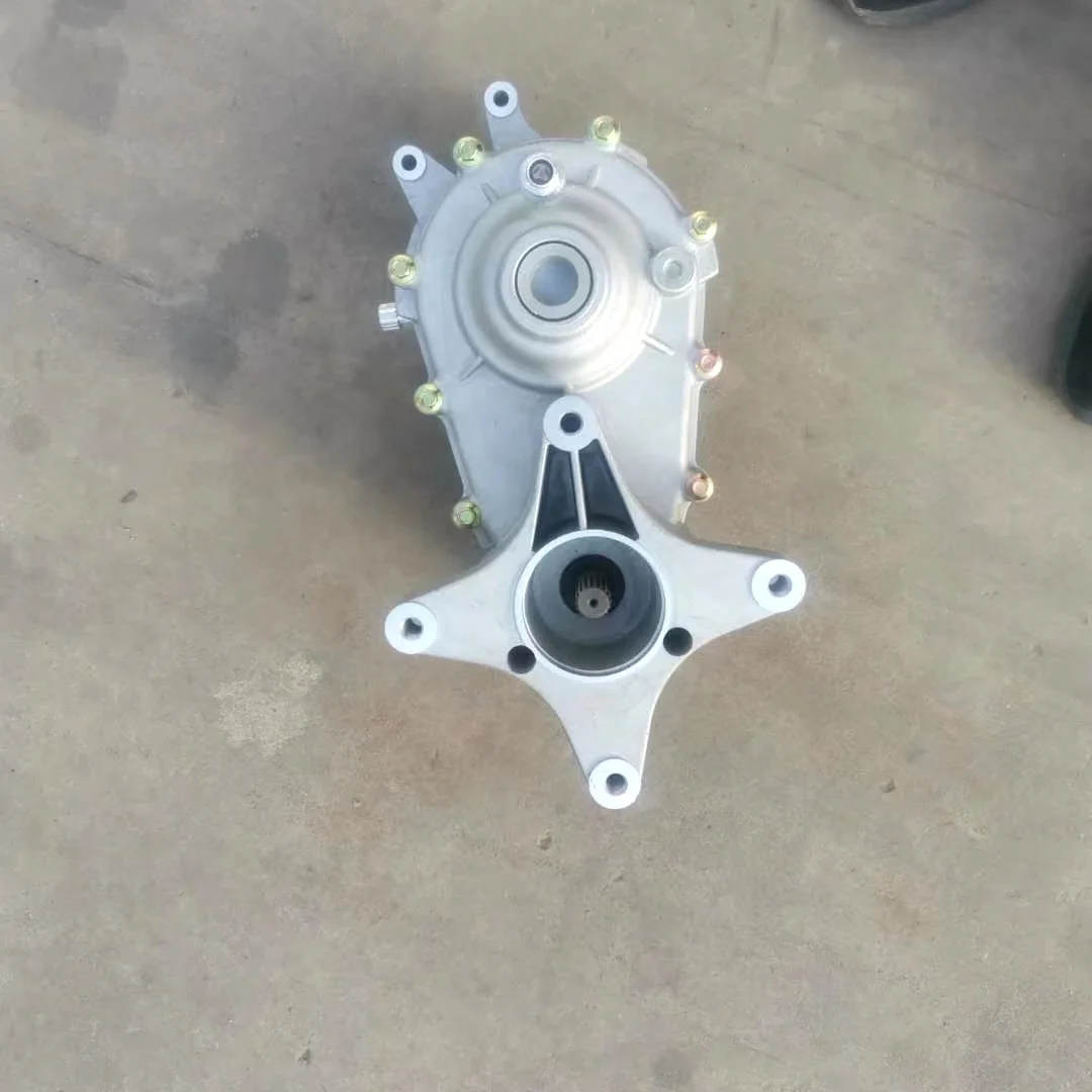 4wd Electric Motor Vehicle Buggy Scooter Front Power Wheels Transaxle Differential Reduction Gearbox with Independent Suspension