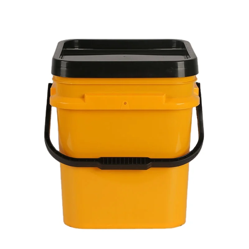 Explosive New Products 10L White Plastic Square Bucket For Food Package