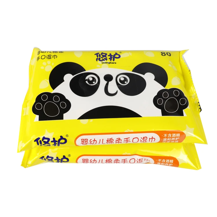 High Quality Organic Baby Water Wipes Unscented Pamper Wet Wipes For Baby Face Body China Factory Cif Anti Bacteria Wet Wipes