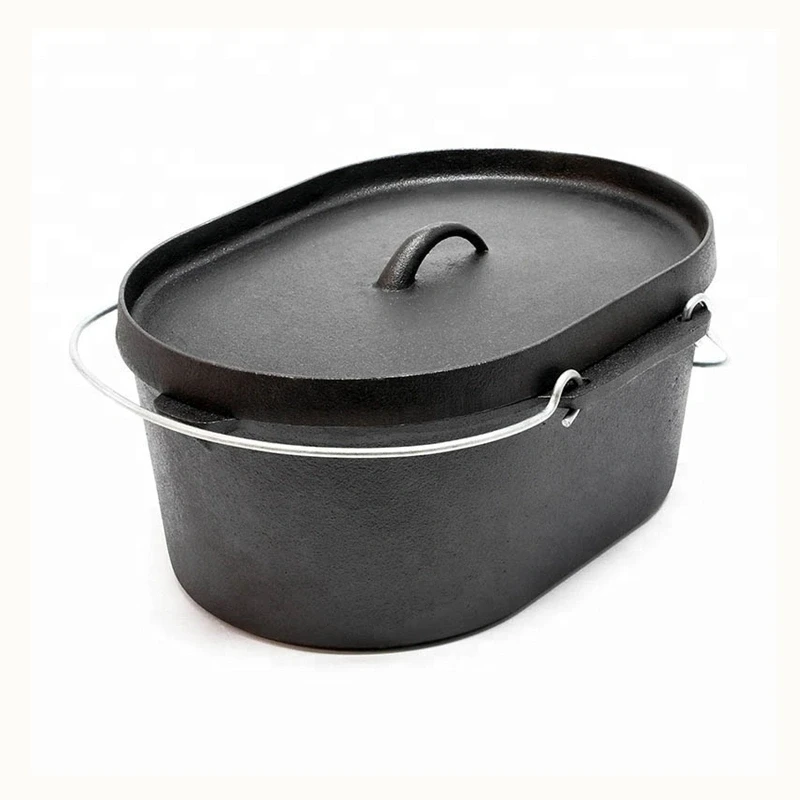 Amazon Camping cookware Cooking Pot Cast iron dutch oven for Amazon