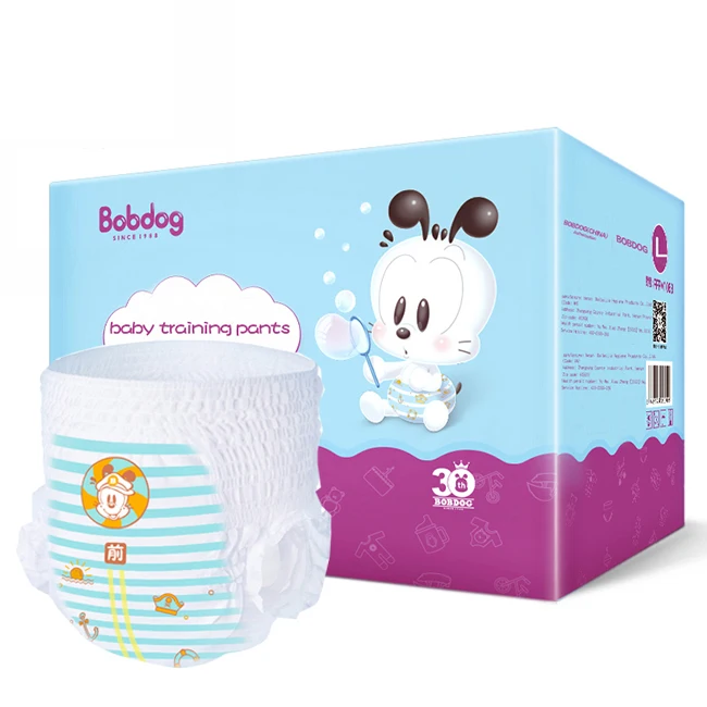 
Jumbo package Pants high absorbent washable disposable baby diaper disposable diaper manufacturer in China Baby Diapers 