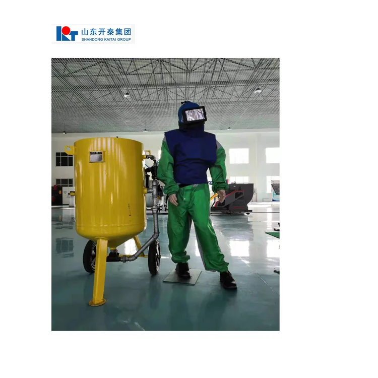 High efficiency manual operated portable sand  blasting pot from Kaitai