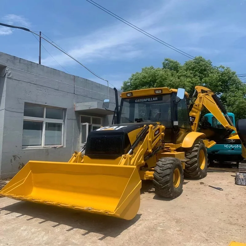 Экскаватор-погрузчик CAT420F подержанный экскаватор-погрузчик гусеничный трактор Строительная техника дешевая распродажа