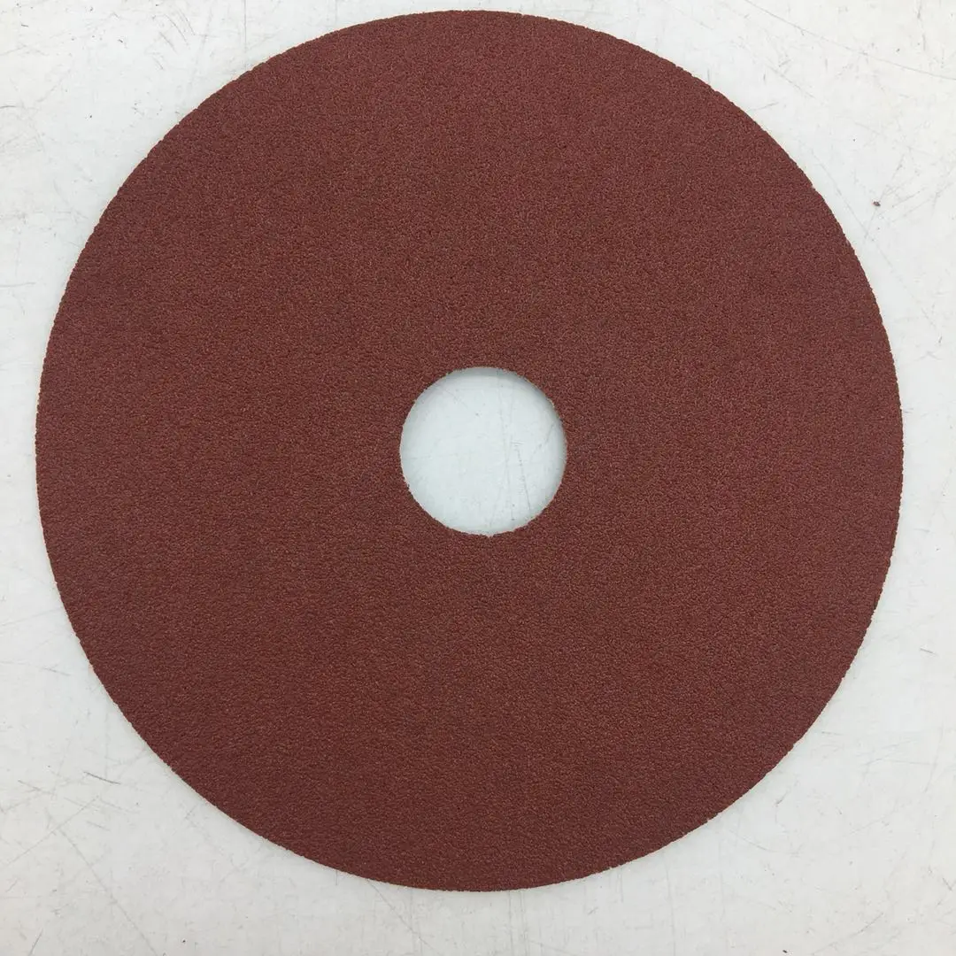 Automotive Sandpaper Red Sand Paper Disk Aluminum Oxide Abrasive Disc Manufacturers Sanding Discs