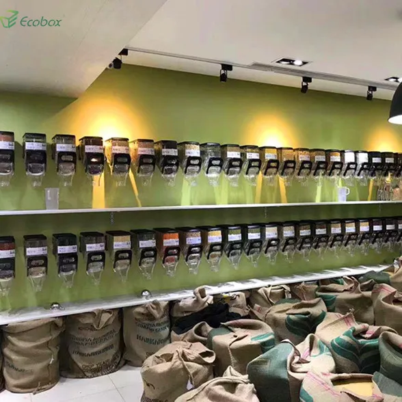 
Food Grade Gravity Bulk Food Dispenser For Dry Bulk Food Retail 