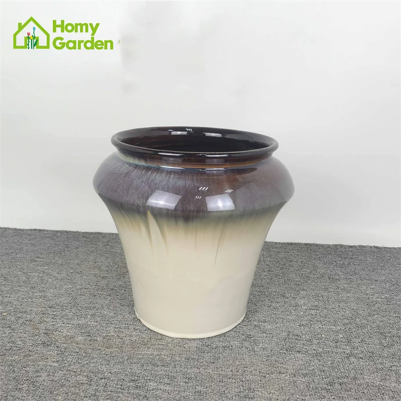 Antique terracotta Traditional Chinese Unique textured Ceramic Rustic Clay pottery Handmade Matt retro pot