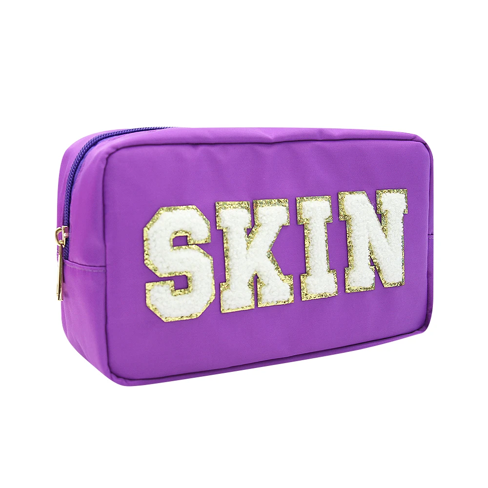 Q&N letters makeup bag cosmatics
